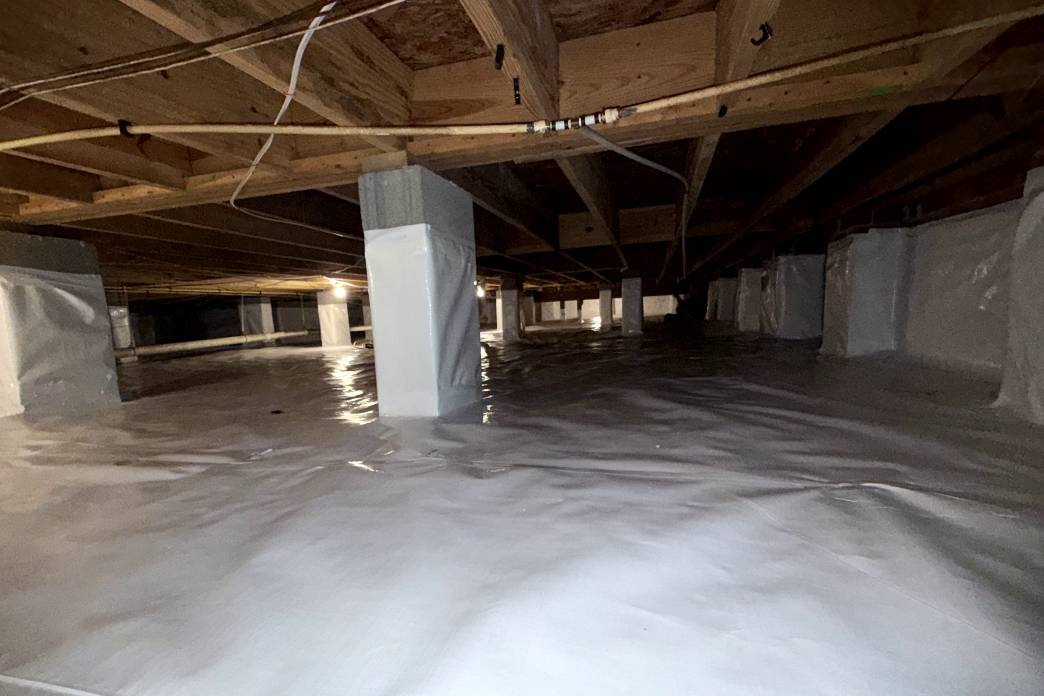 crawlspace encapsulation in john's island