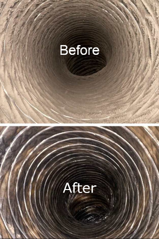 Emerald Home Solution - Air Duct Cleaning (Before & After)