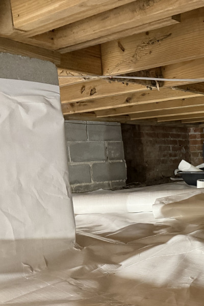 crawlspace encapsulation in john's island