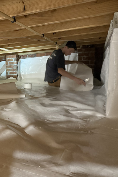crawlspace encapsulation in john's island